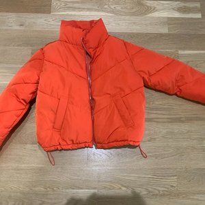 Neon Orange Puffer